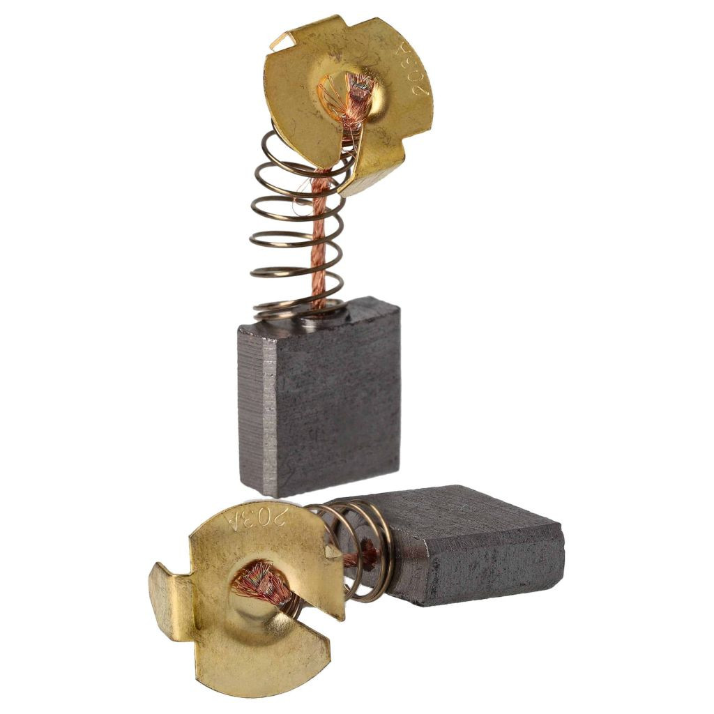 VHBW Makita CB-204 Szénkefe, 7 x 18 x 16 mm, 2 darab 888102126