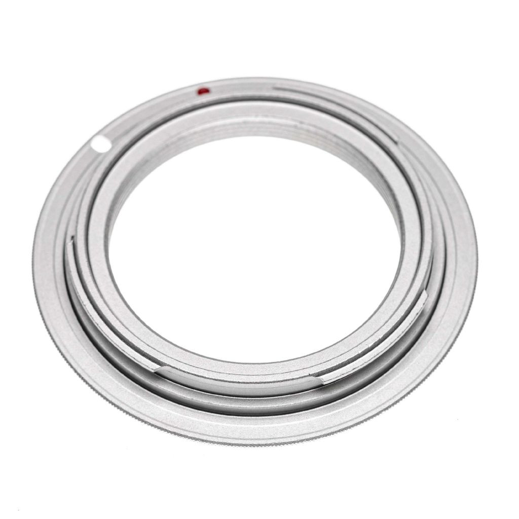 VHBW Adaptergyűrű Canon EOS R, EOS RP - RF Bajonet M42 menet, ezüst