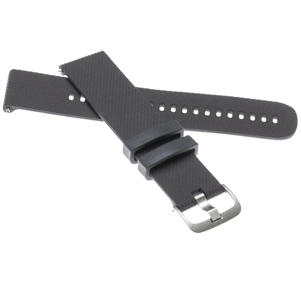 VHBW Polar Vantage Csuklópánt - 11,5 + 10,5 cm, Szilikon, Fekete