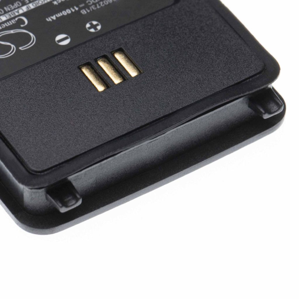 VHBW Mobiltelefon akkumulátor Ascom 1220187, 660273/1B - 1100 mAh 3,7 V Li-Ion - Okostelefon akkumulátor