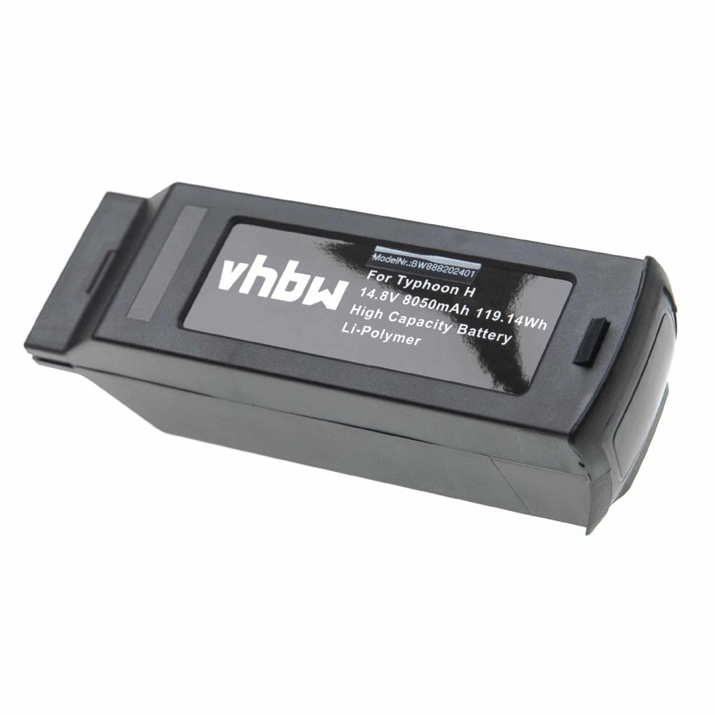 VHBW Drón akkumulátor Yuneec YUNH105, YUNTYH105-höz - 8050 mAh 14,8 V Li-polimer