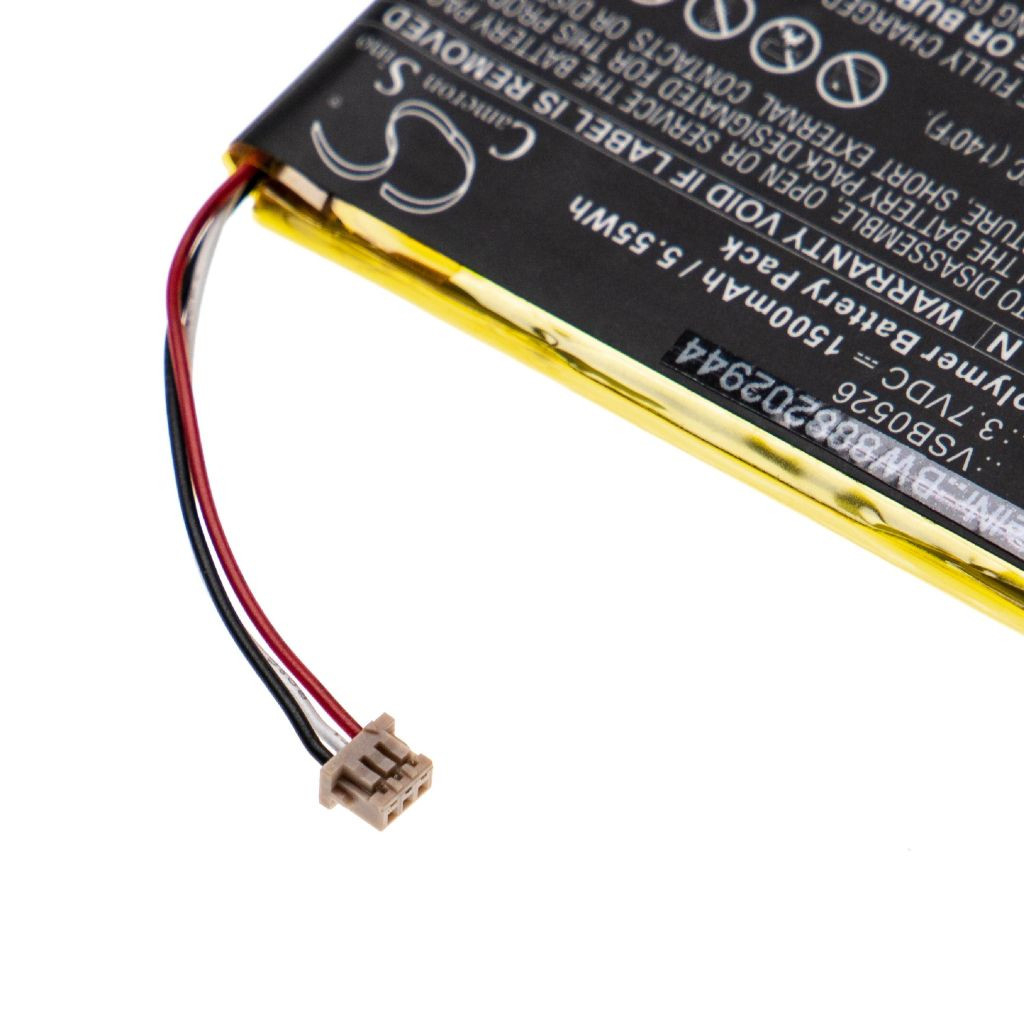 VHBW Panasonic VSB0526 akkumulátor - 1500 mAh, 3,7 V, Li-polimer