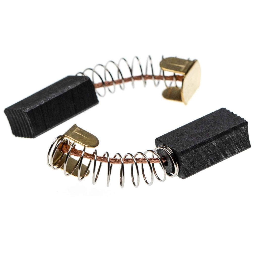 VHBW 2x AEGBBS 100 Szénkefe + Rugó, 18 x 9,5 x 6,5 mm