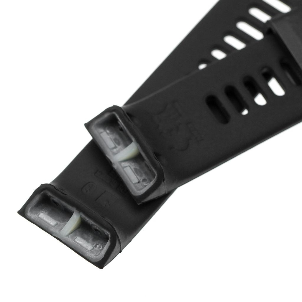 VHBW Garmin Forerunner csuklópánt - 13,5 + 9,4 cm, 23 mm, szilikon, fekete