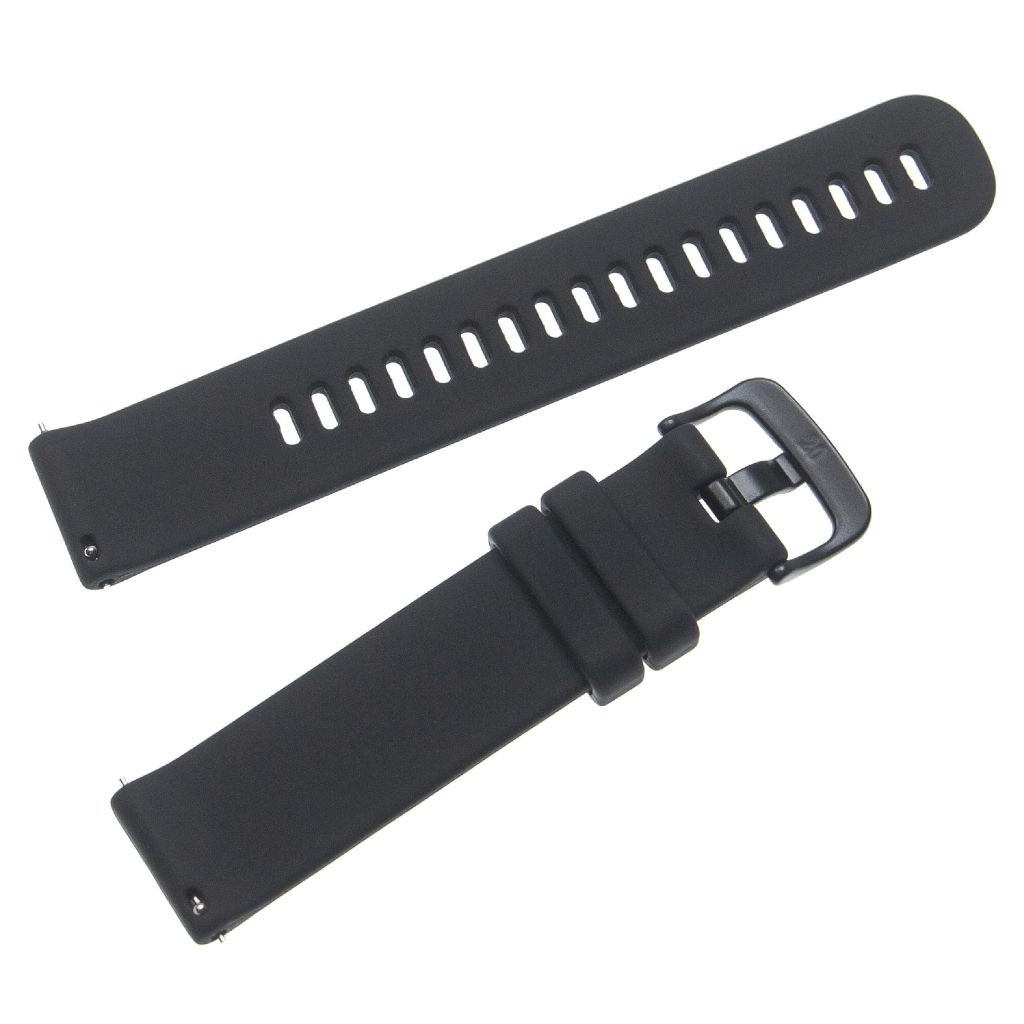 VHBW Garmin Venu Csuklópánt - 12,1 + 9,2 cm, 20 mm, Szilikon, Fekete