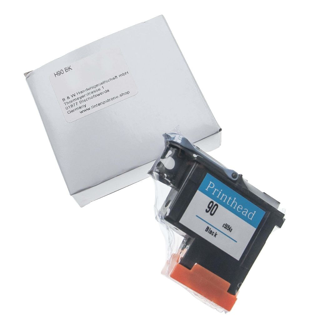 VHBW HP DesignJet C5054A Nyomtatófej - Fekete, 6 cm