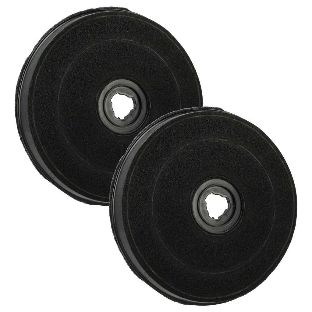 2x Activated Carbon Filter as Replacement for Typ E233, 9029793594 for Zanussi Hob - 23 cm