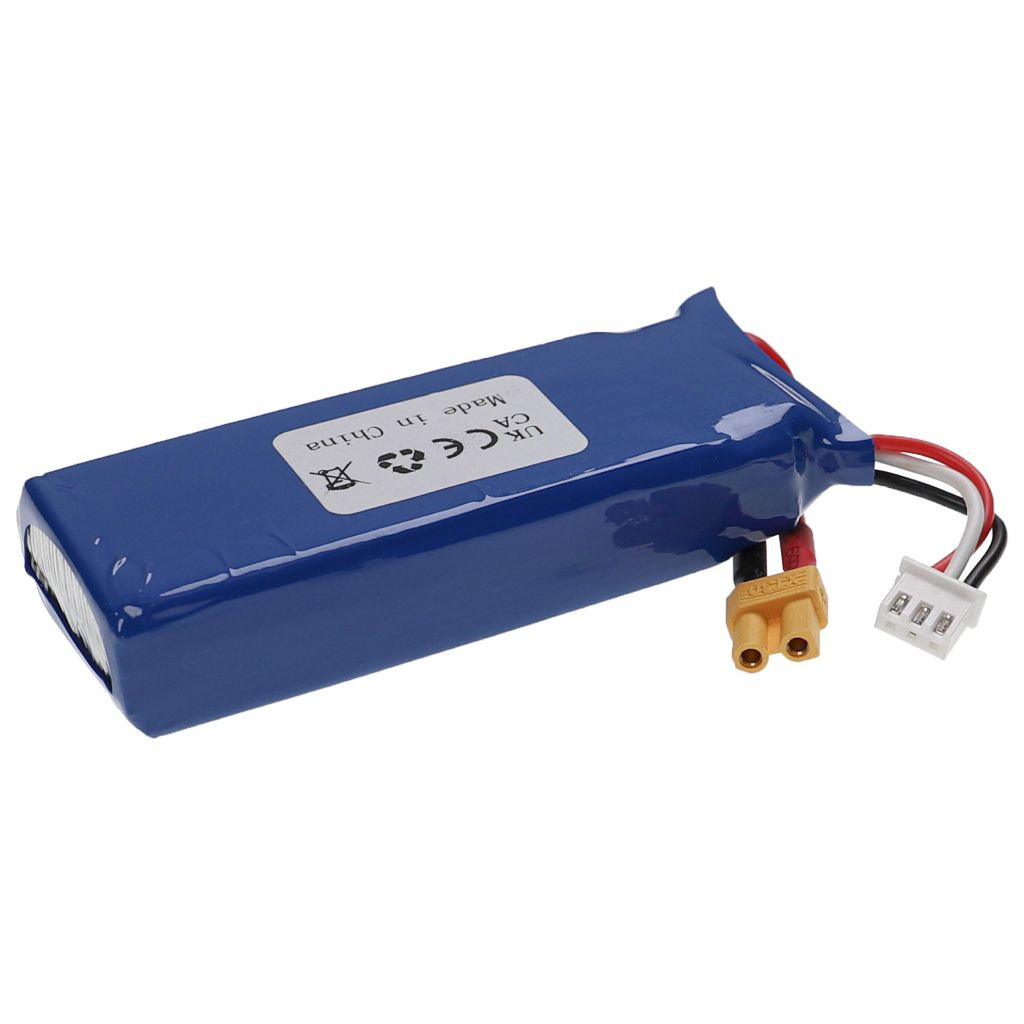 VHBW Modellkészítő eszköz akkumulátor - 2000 mAh 7,4 V Li-polimer, XT30
