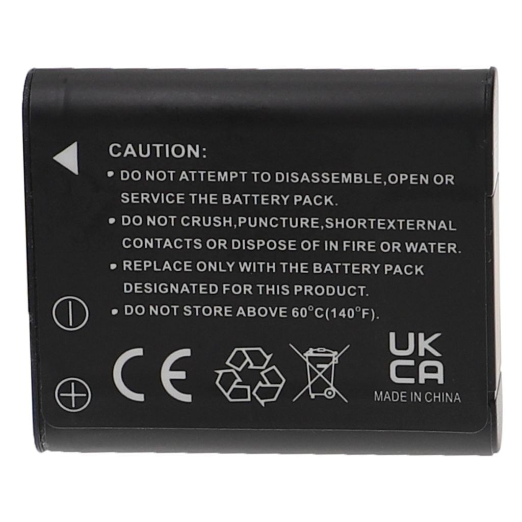 VHBW Akkumulátor Olympus Li-92B, Li-90B - 1050 mAh, 3,7 V, Li-Ion