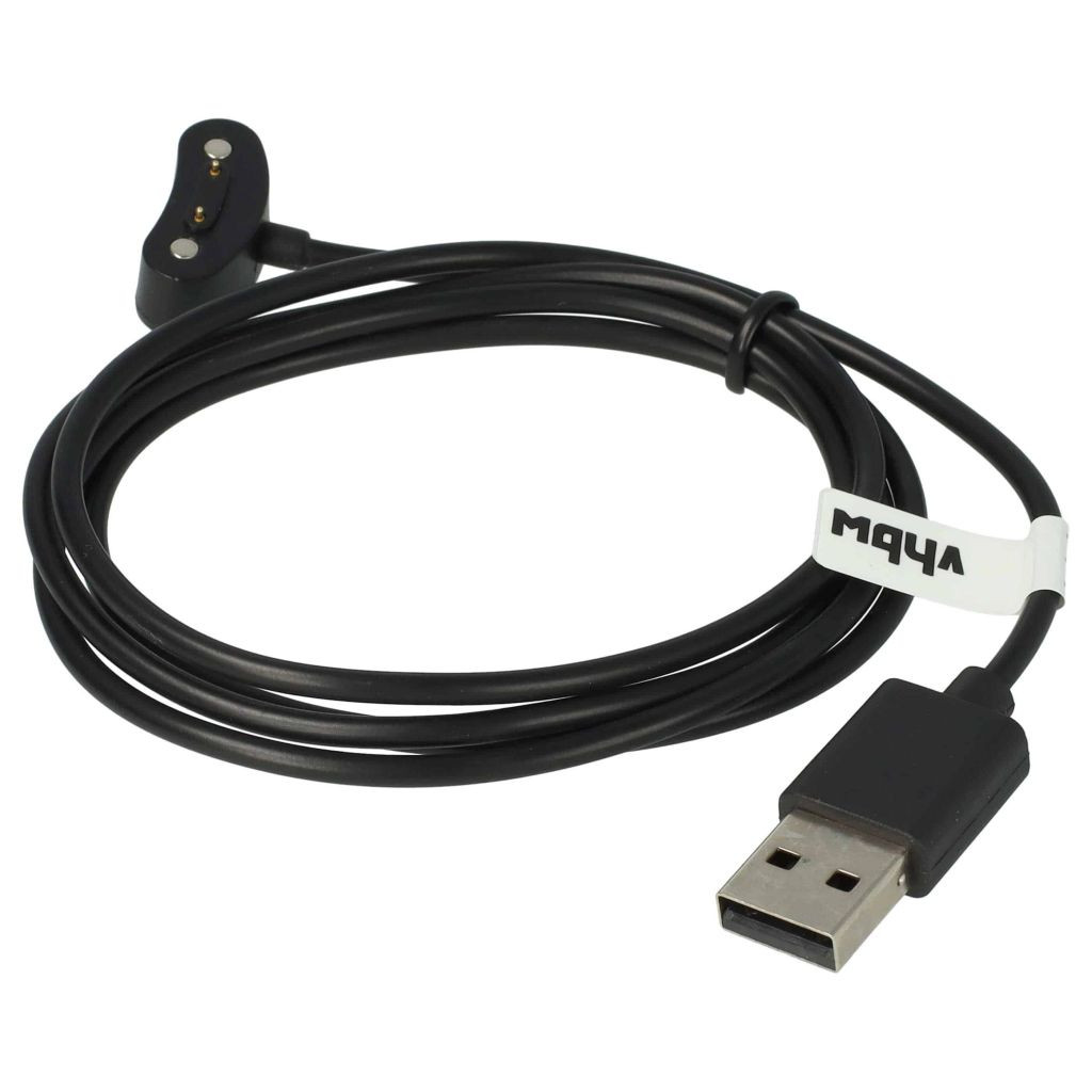 VHBW Mobvoi TicWatch E3 Töltőkábel - USB, 100 cm, Fekete