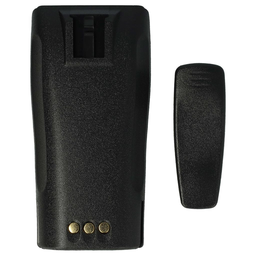 VHBW Rádió akku Motorola NNTN4497, NNTN4496AR, NNTN4496 - 1400 mAh 7,2 V NiMH + övcsipesz