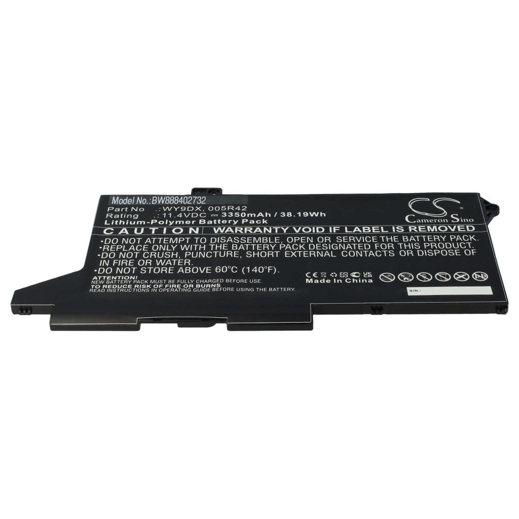 VHBW Notebook akkumulátor Dell 005R42, WY9DX - 3350 mAh 11,4 V Li-polymer VHBW Notebook akkumulátor Dell 005R42, WY9DX - 3350 mAh 11,4 V Li-polymer
