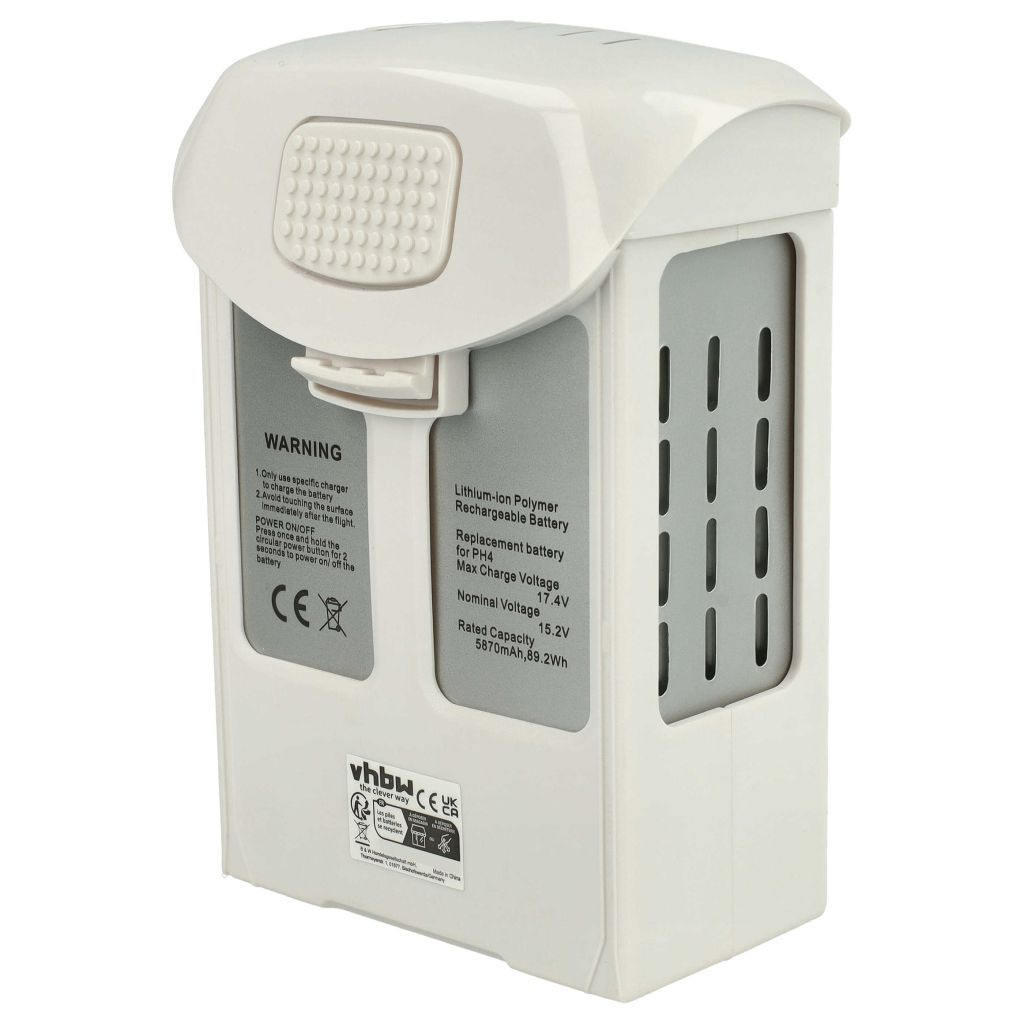 VHBW Drón akkumulátor DJI CP.PT.00000033.01, CP.PT.000601 - 5870 mAh 15,2 V Li-polymer