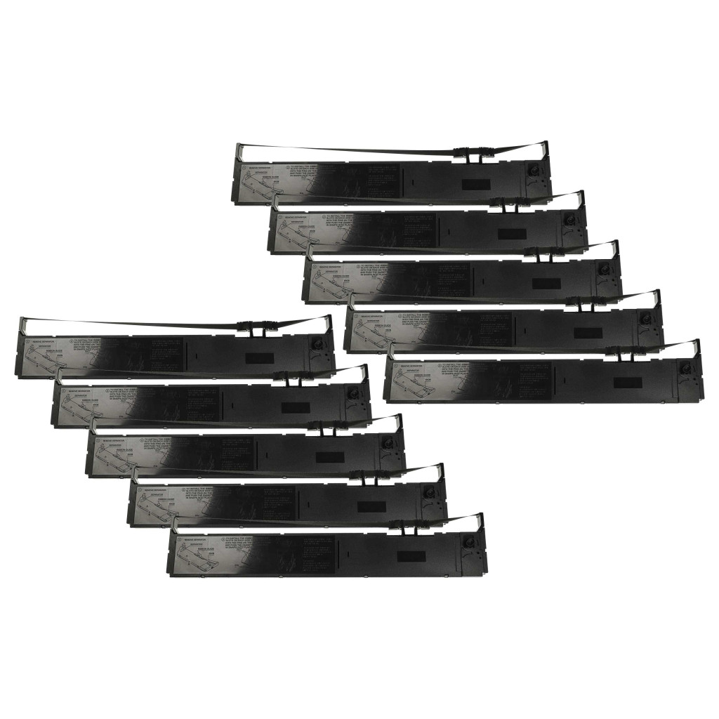 VHBW Tintaszalag Epson C13S015384, S015384 - Fekete