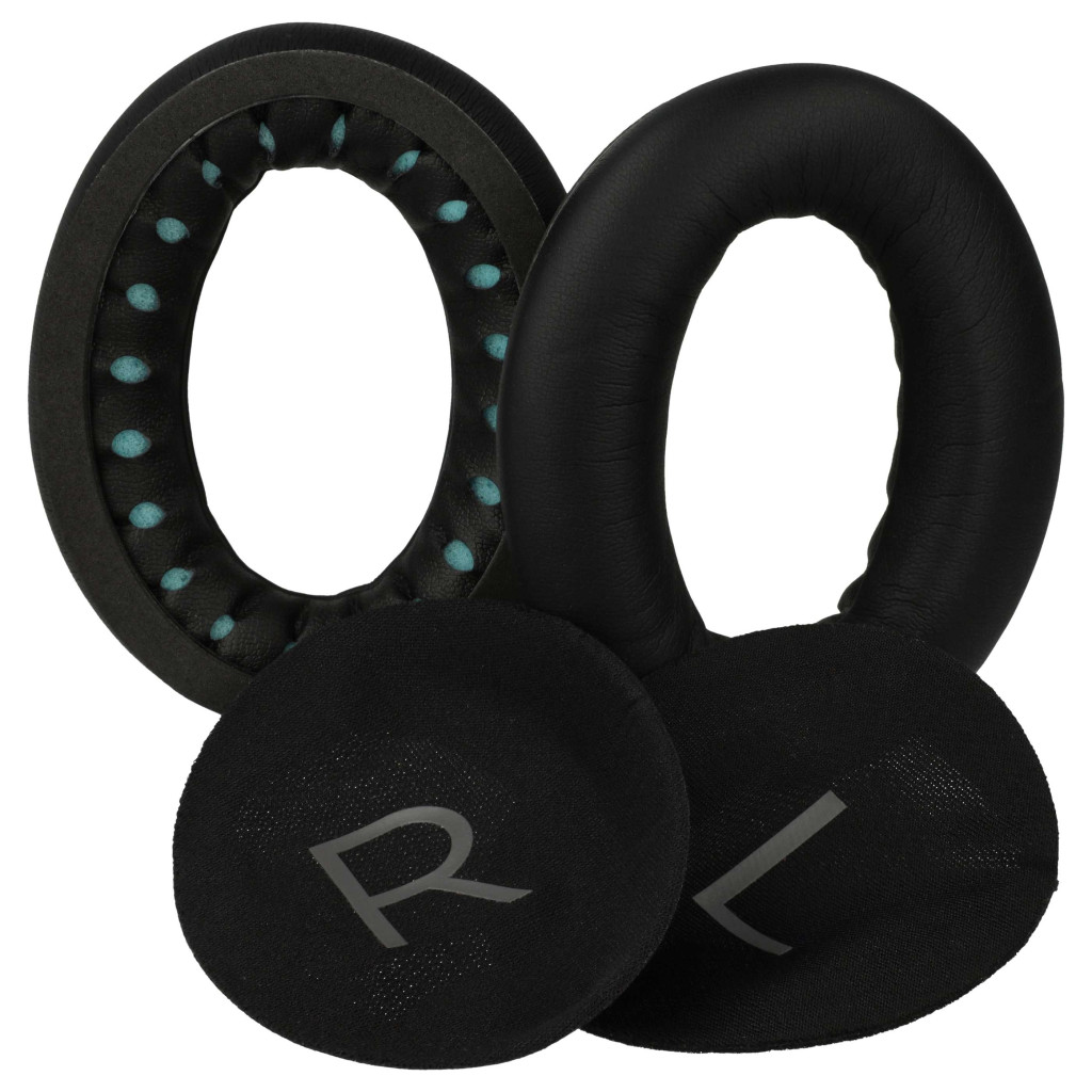 VHBW Fülpárna Bose QC45 fejhallgatóhoz - hab / szintetikus szál, 19 mm vastag