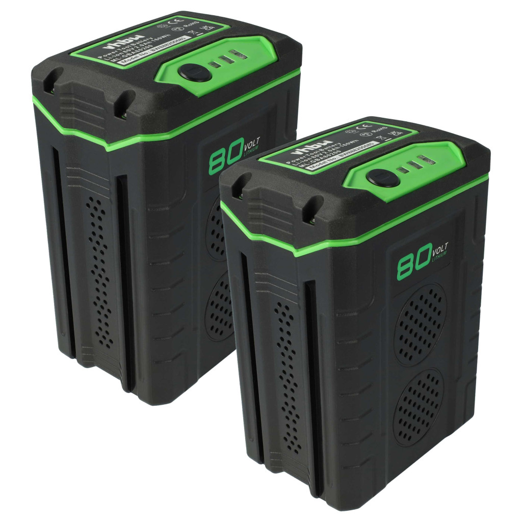 VHBW Elektromos szerszám Akkumulátor 2901302, G80B2, 2901207 - 2500 mAh 80 V Li-Ion