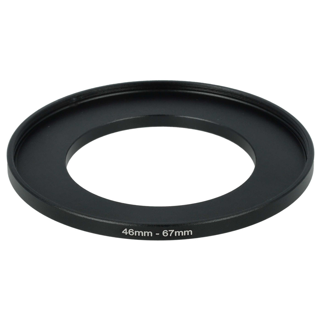 VHBW Step-Up gyűrű adapter 46 mm-ről 67 mm-re - Szűrő adapter