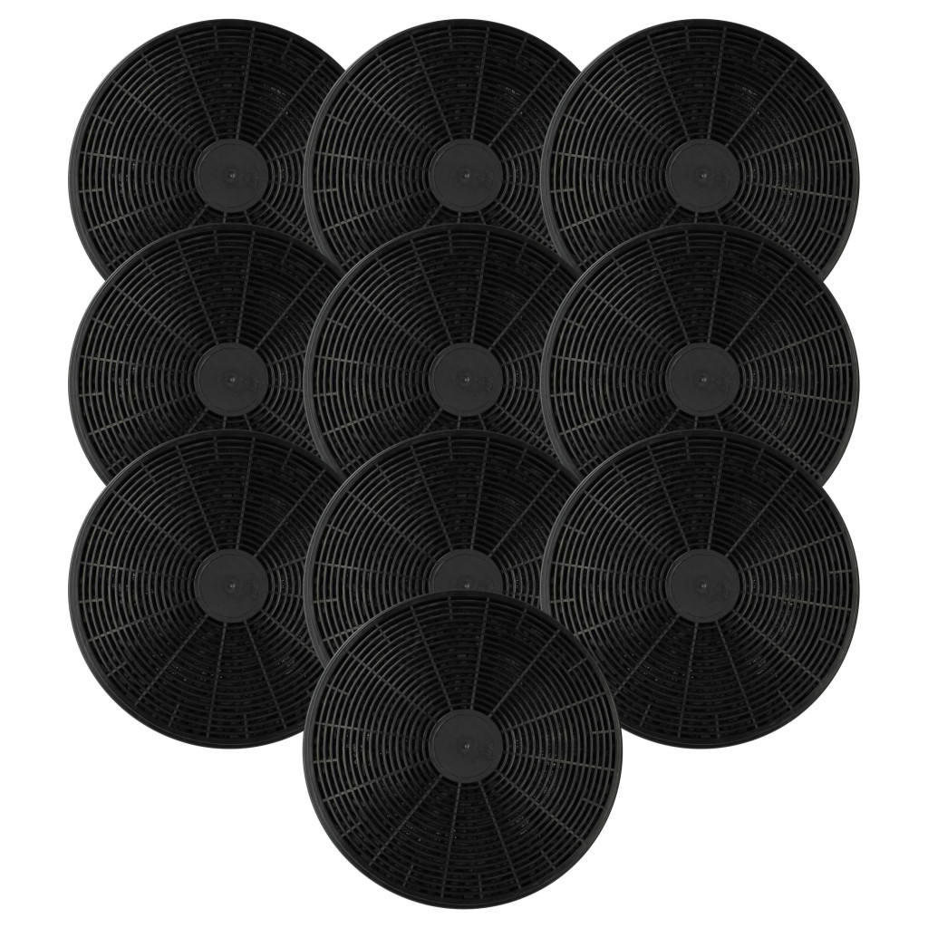 10x Activated Carbon Filter as Replacement for Baumatic ST1 for Hanseatic Hob - 17.5 cm