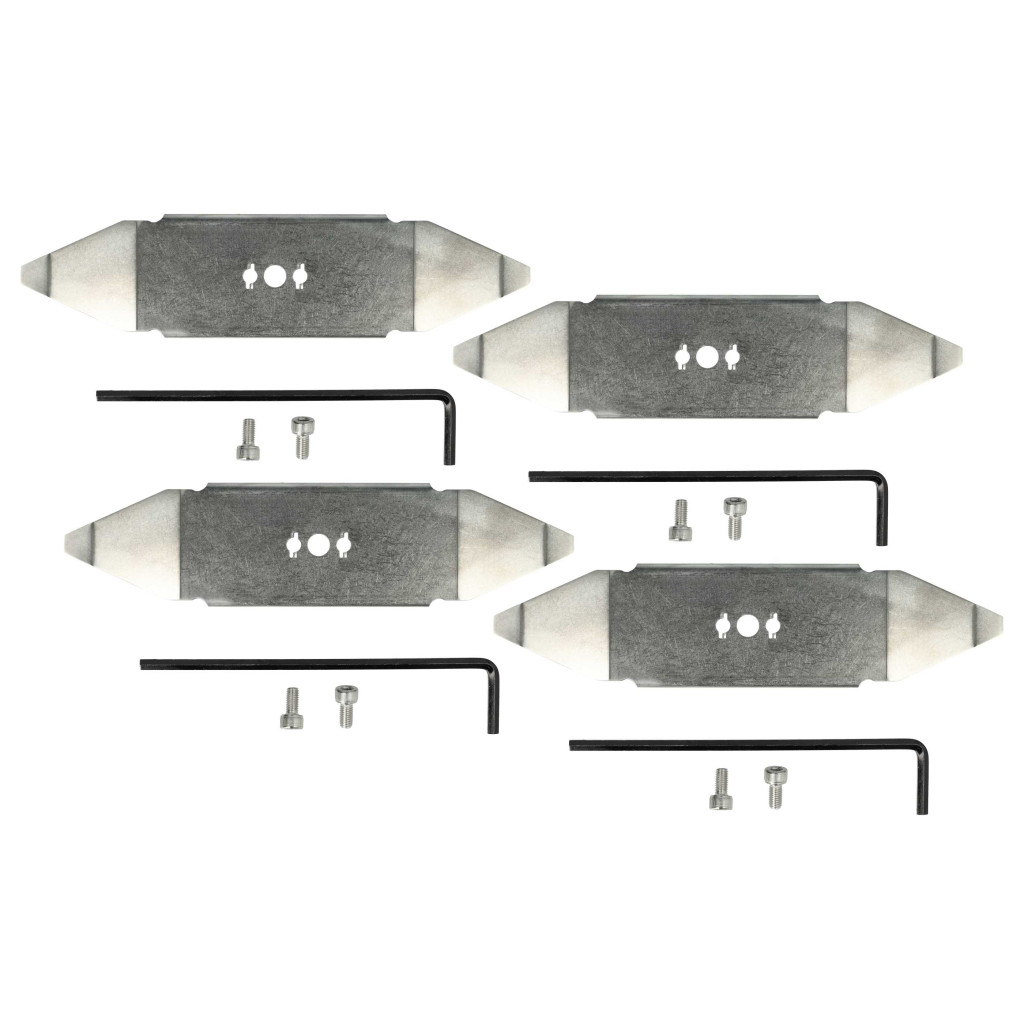 VHBW Fűnyírókés MTD 122-102-619 - Rozsdamentes acél