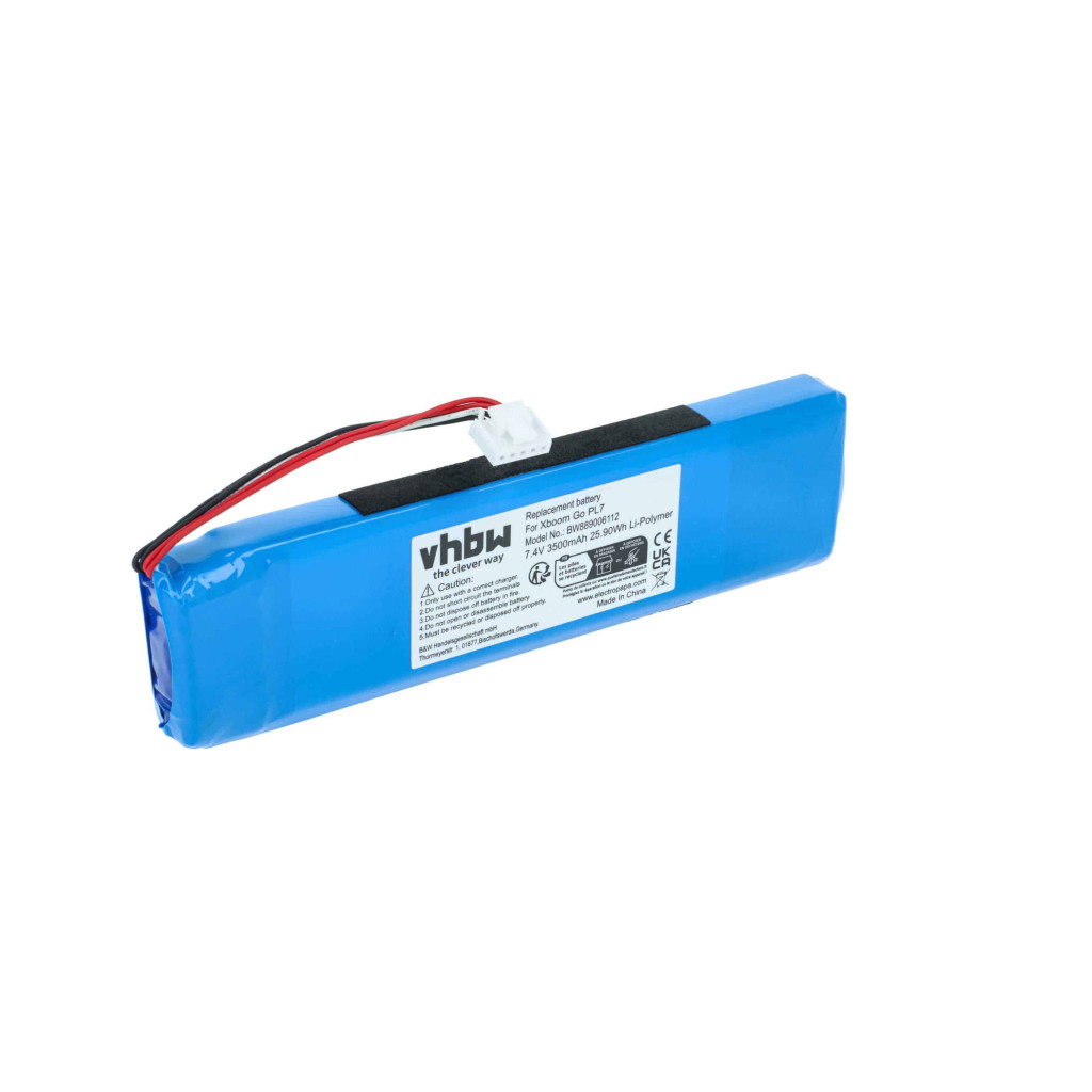 VHBW Hangszóró Akkumulátor EAC66836137-2S, EAC63558704, EAC64790805 - 3500 mAh 7,4 V Li-polimer VHBW Hangszóró Akkumulátor EAC66836137-2S, EAC63558704, EAC64790805 - 3500 mAh 7,4 V Li-polimer