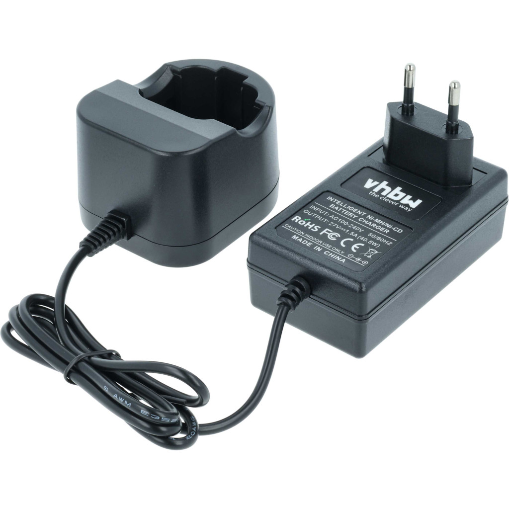 VHBW Töltő Dremel 757-01 akkumulátorhoz - 27 V / 1,5 A VHBW Töltő Dremel 757-01 akkumulátorhoz - 27 V / 1,5 A