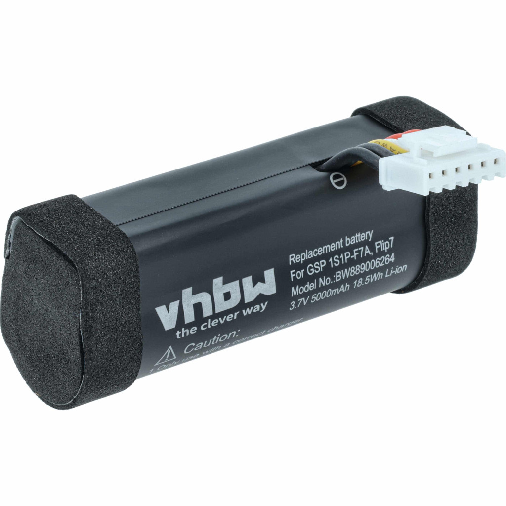 VHBW Hangszóró Akkumulátor JBL GSP-1S1P-7FA - 5000 mAh 3,7 V Li-Ion