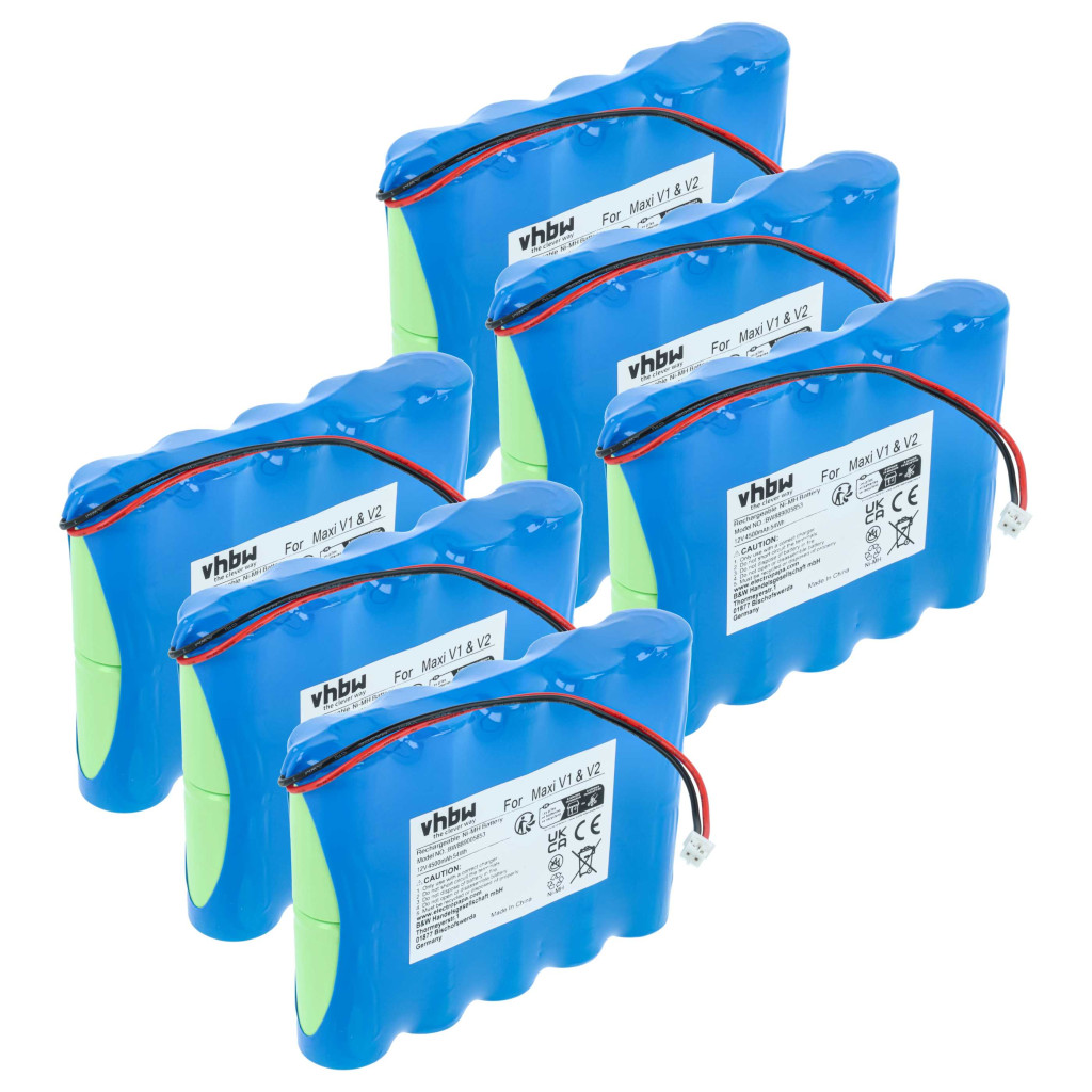VHBW LED lámpa Akkumulátor ApeLight Maxi - 4500 mAh 12 V NiMH
