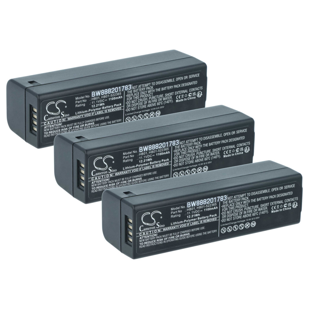 VHBW Akkumulátor DJI HB01, HB01-522365 - 1100 mAh 11,1 V Li-polimer