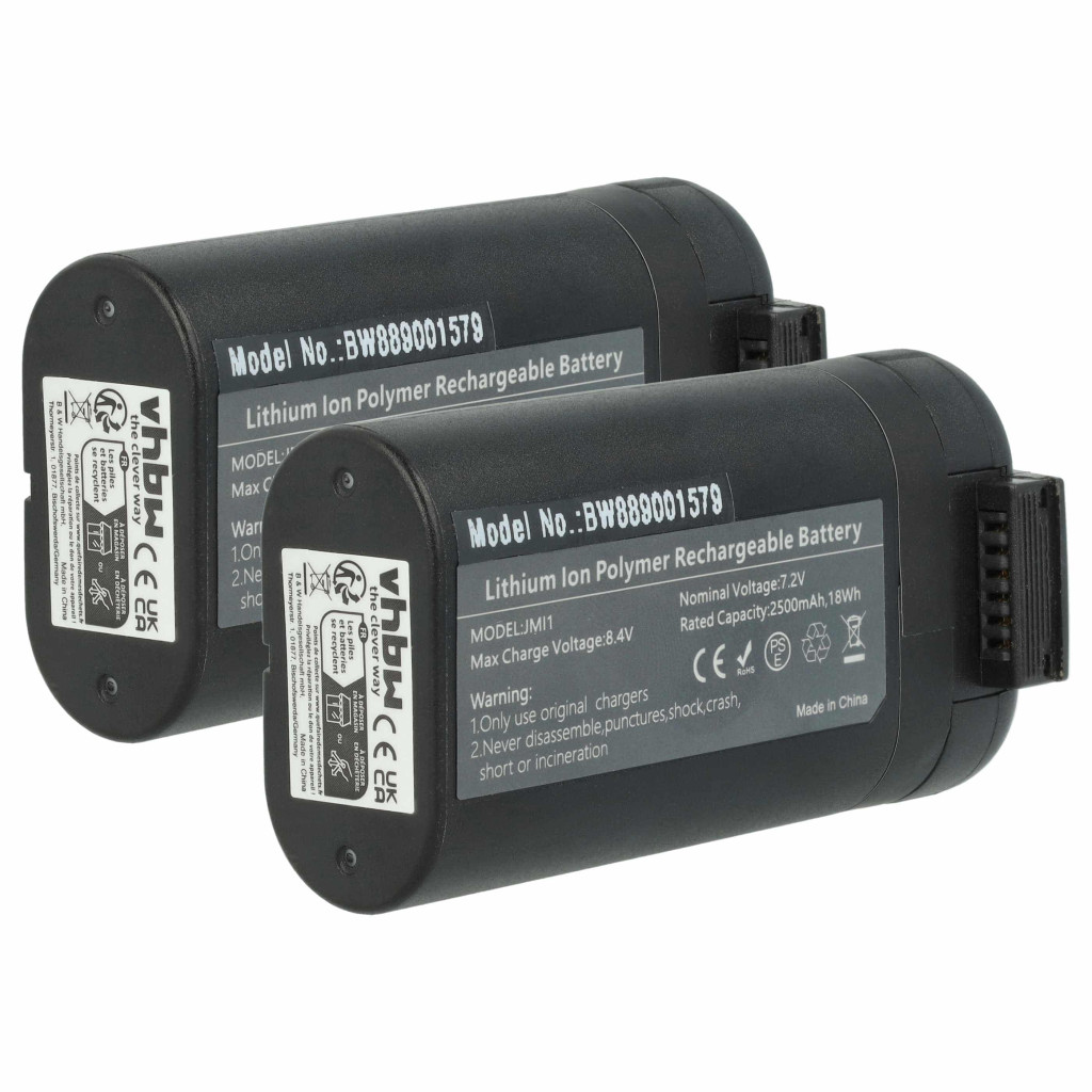 VHBW Drón Akkumulátor DJI 198151, 1000007355 - 2500 mAh 7,4 V Li-Ion