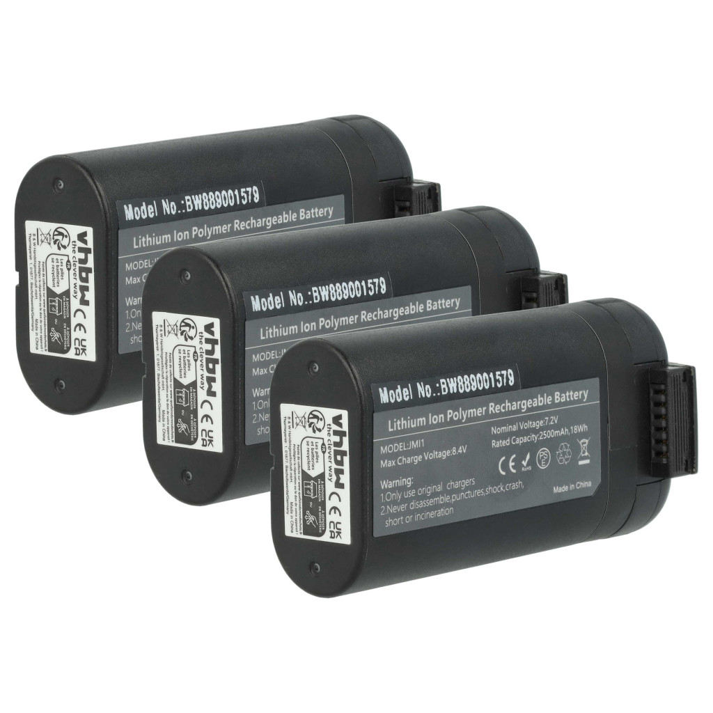 VHBW Drón Akkumulátor DJI 198151, 1000007355 - 2500 mAh 7,4 V Li-Ion