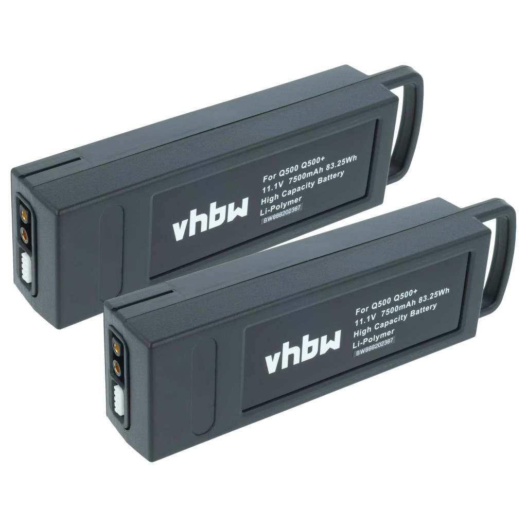 VHBW Drón Akkumulátor YUNQ500105 - 7500 mAh 11,1 V Li-polymer