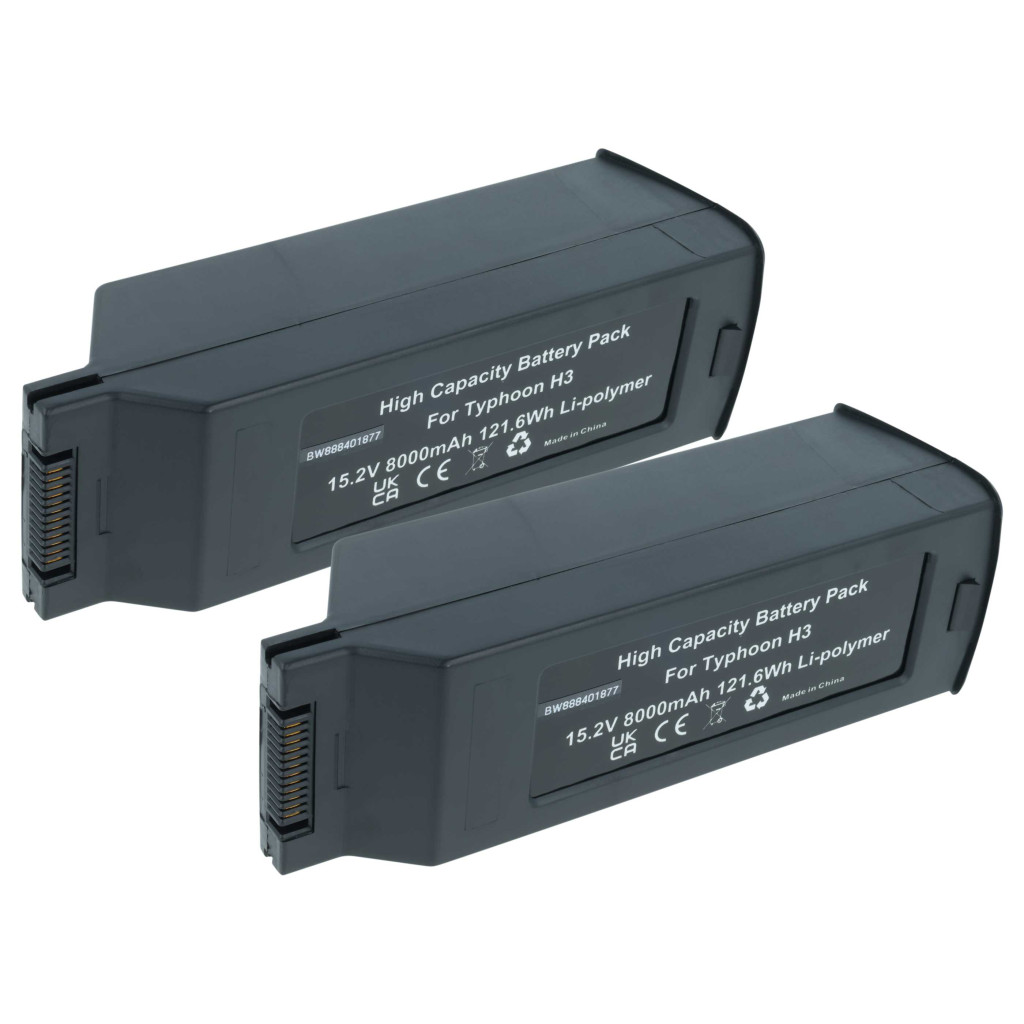VHBW Drón Akkumulátor Yuneec YUNTYHP101, YUNTYH3B4S5250 - 8000 mAh 15,2 V Li-polymer