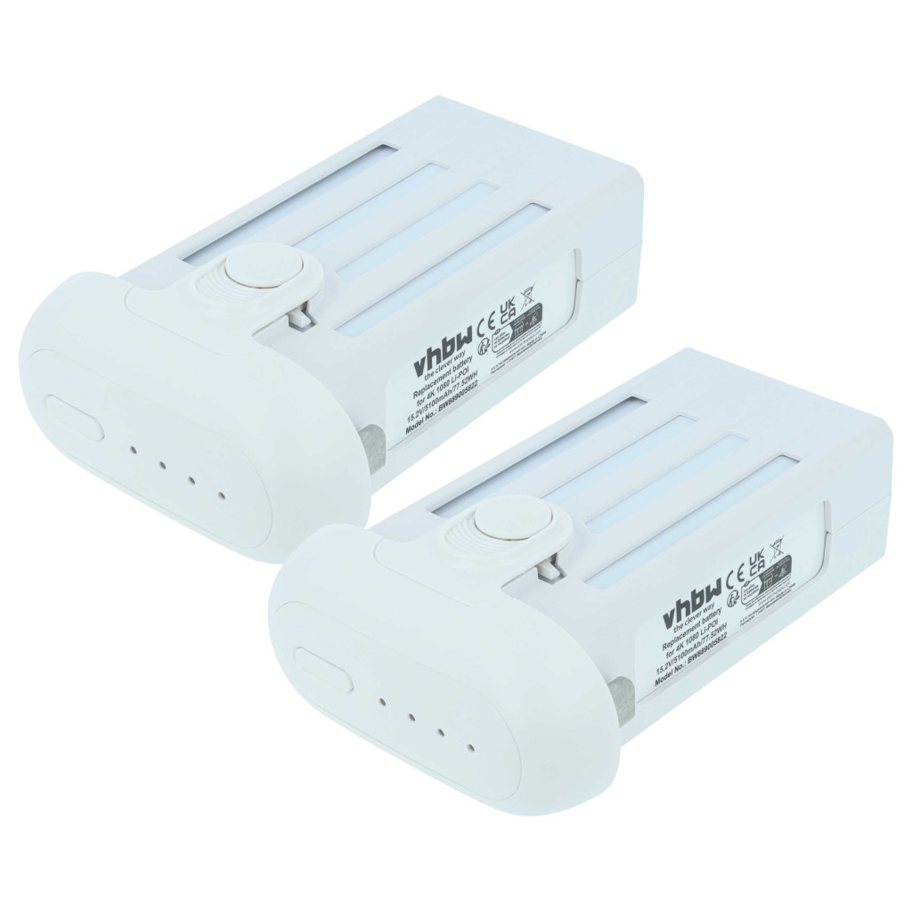 VHBW Drón Akkumulátor Xiaomi 4K Version 1080 - 5100 mAh 15,2 V Li-polymer