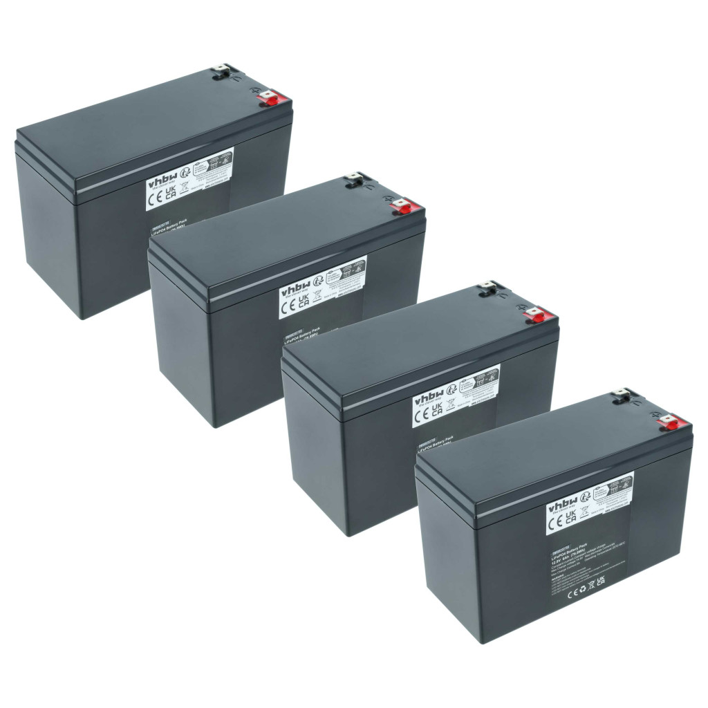 VHBW Fedélzeti Akkumulátor - 6 Ah 12,8 V LiFePO4