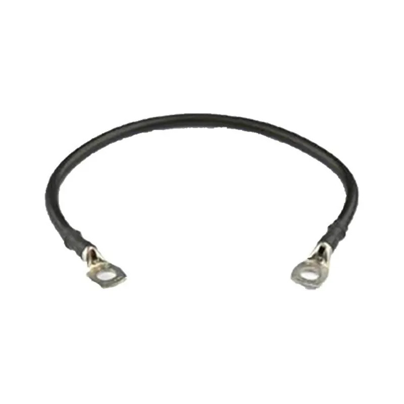 20 cm-es akkumulátor csatlakozó kábel 25mm2 M8/M8 – fekete