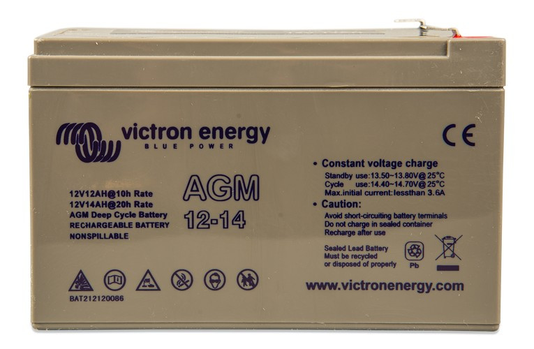Victron Energy 12V/14Ah AGM Deep Cycle ciklikus / szolár akkumulátor