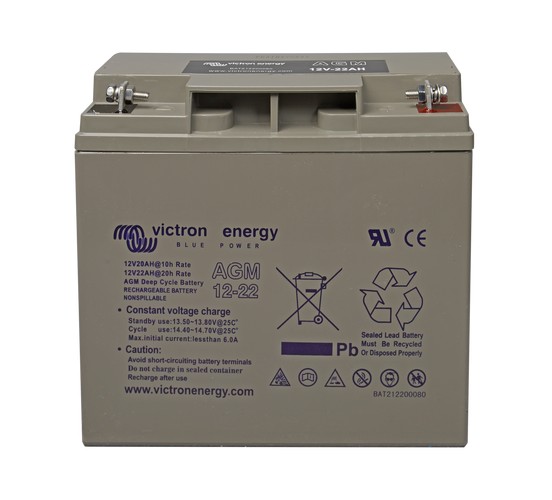 Victron Energy 12V/22Ah AGM Deep Cycle ciklikus / szolár akkumulátor