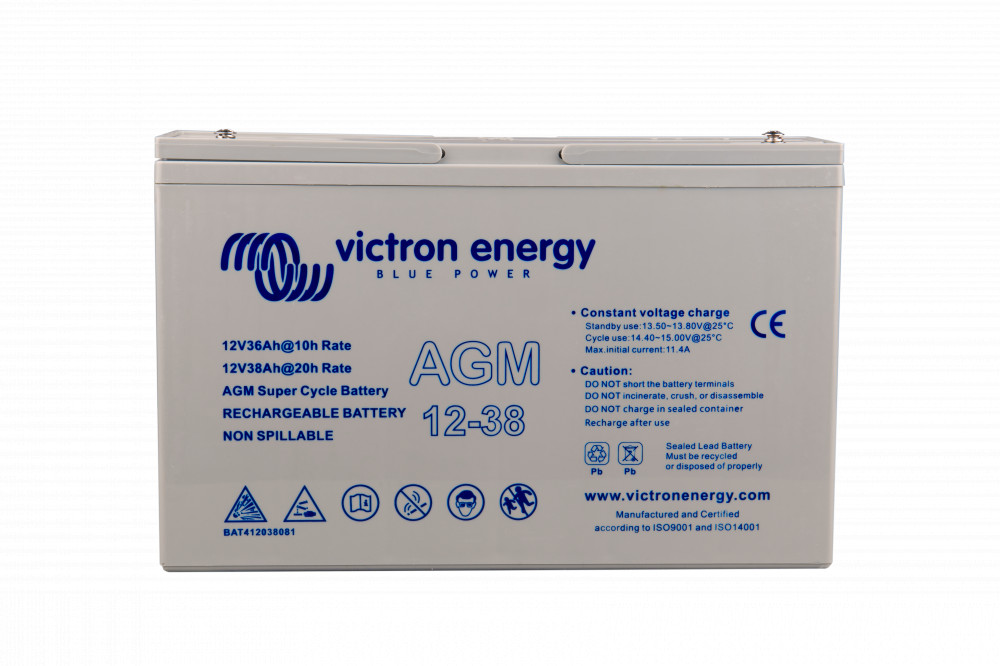 Victron Energy 12V/38Ah AGM Super Cycle ciklikus / szolár akkumulátor