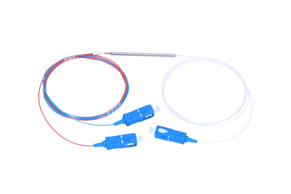 Extralink 1:2 FBT SC/UPC splitter, 15:85 arány, 900 µm, 1 m