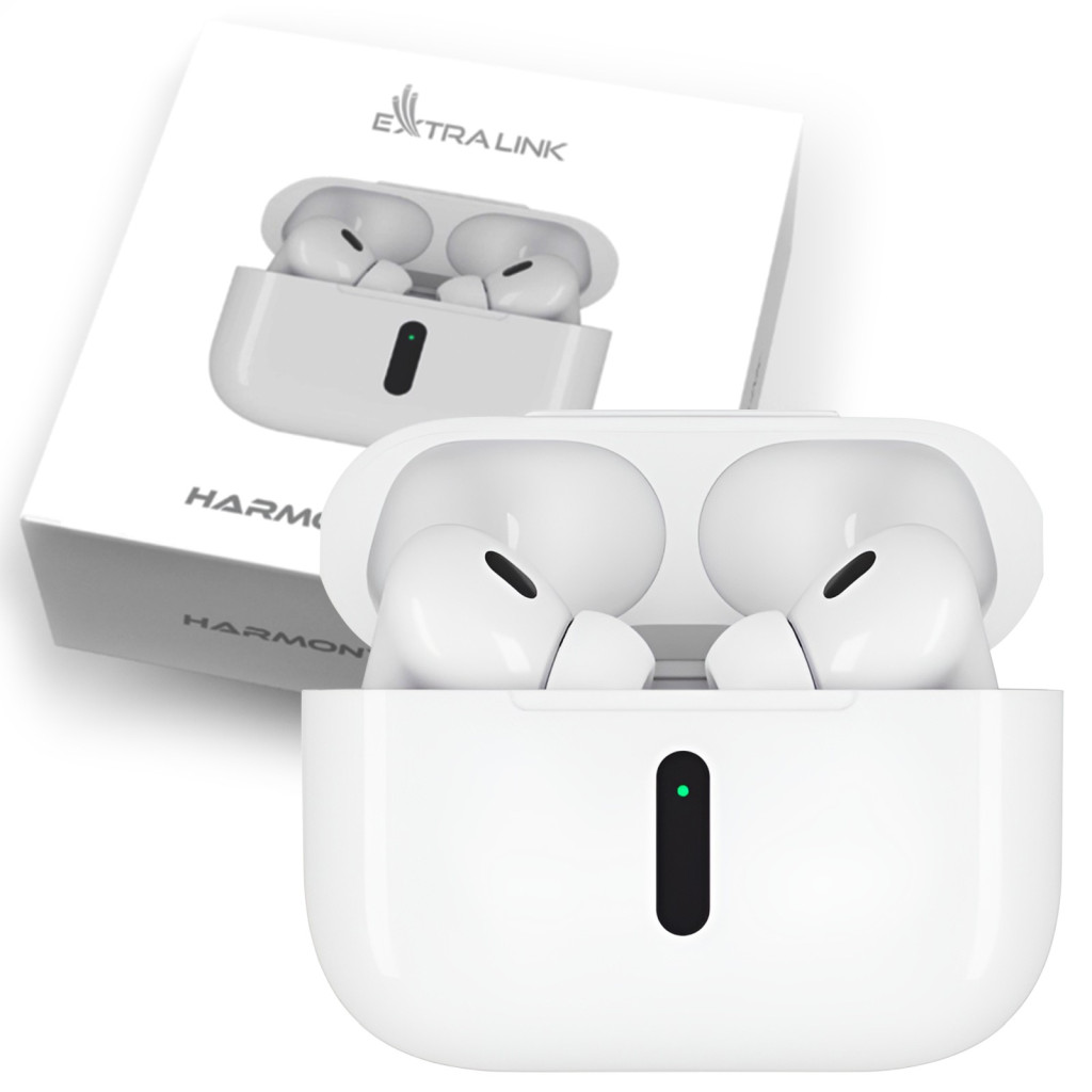 Extralink Lifestyle HarmonySound V1.0, vezeték nélküli fülhallgatók, Bluetooth 5.3, IPX4
