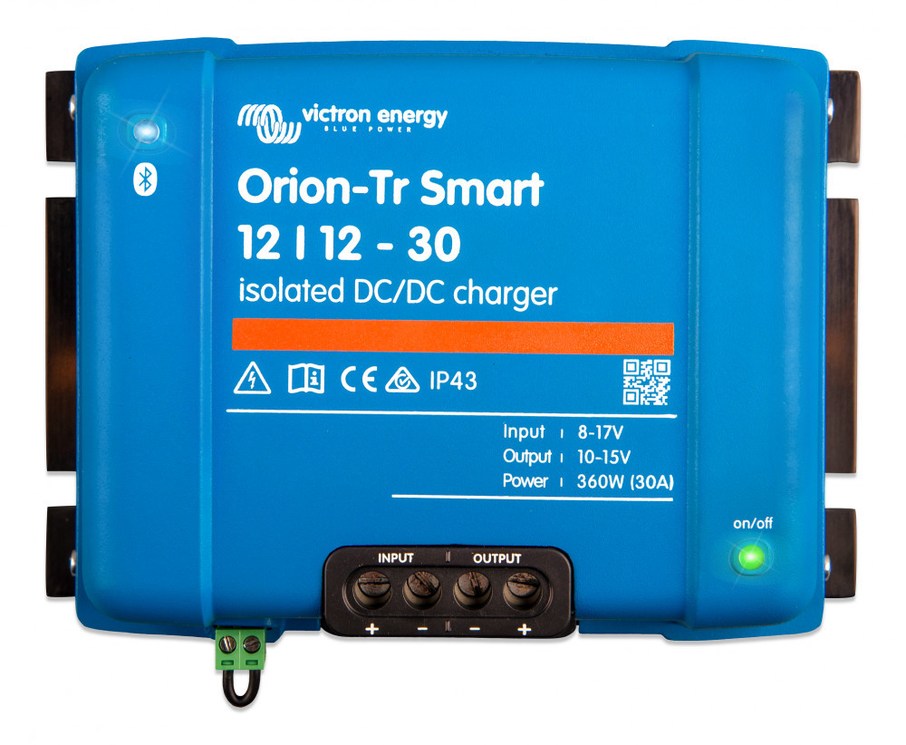 Victron Energy Orion-Tr Smart 24/12-30A 12V 30A leválasztott DC-DC akkumulátortöltő