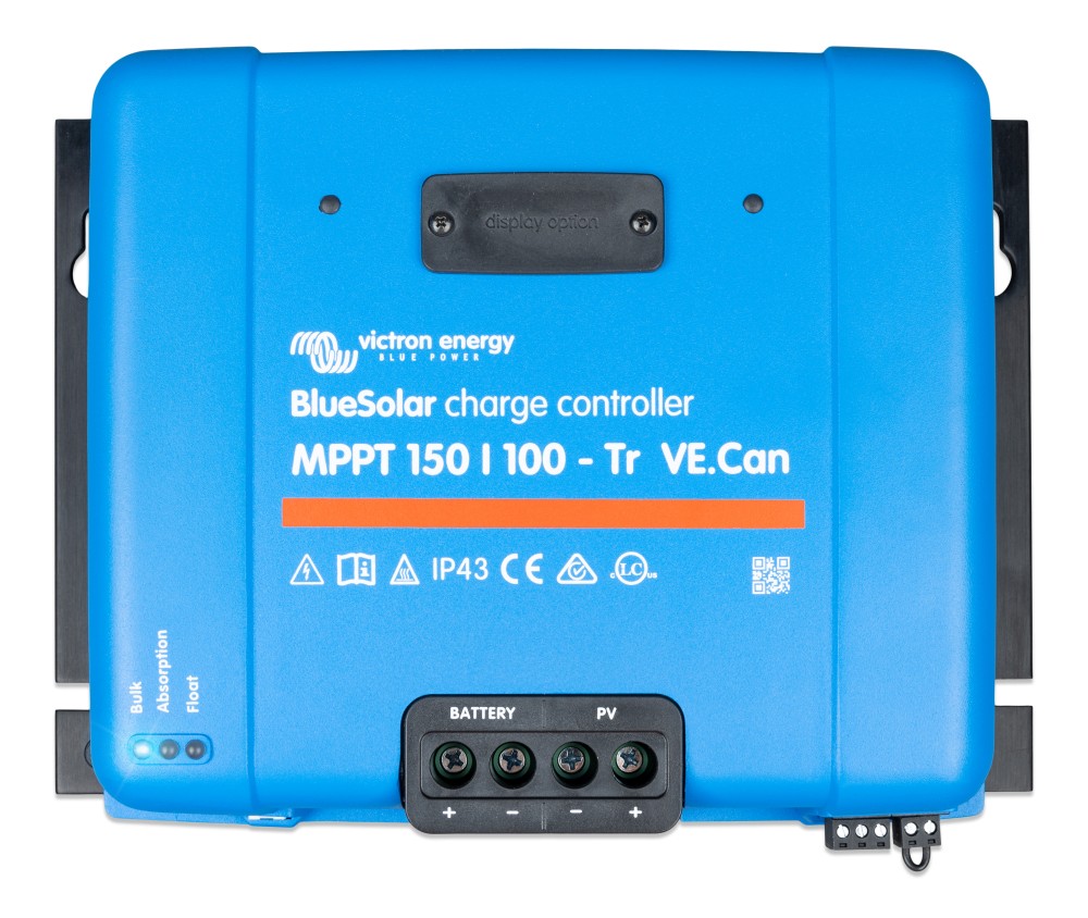 Victron Energy BlueSolar MPPT 150/100-Tr VE.Can 12V / 24V / 36V / 48V 100A napelemes töltésvezérlő
